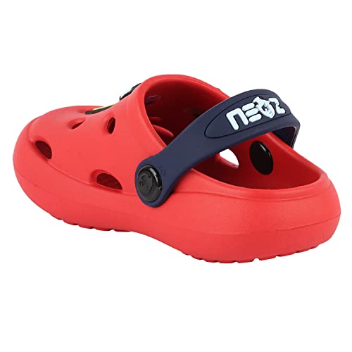Image of NEOZ Casual Slingback Clogs for Kids with Soft Sole | Slip-On Breathable, Lightweight | Comfortable & Durable | Stylish Indoor & Outdoor Sandals Clogs for Kids