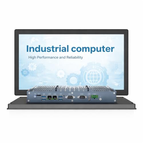Image of Yeyoo 21.5 inch Fanless Industrial Panel PC, All-in-One Touch Screen Computer, Intel 7-12th 8-16 Ram 128-512 SSD, IP65 Waterproof, Win11, Rich I /O (HD, LAN, COM),VESA /Embedded Mount (21.5 inch /7100u /8+128)