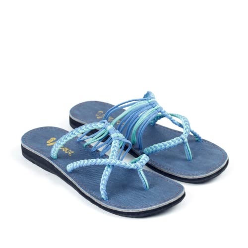 Image of Plaka Flip Flops Sandals for Women Oceanside