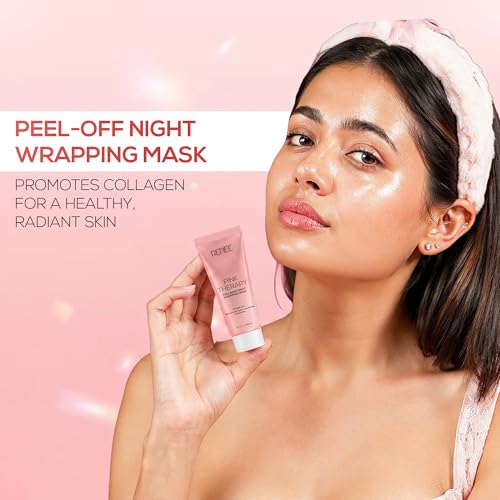 Image of RENEE Pink Therapy Collagen Night Wrapping Face Mask, 20 ml