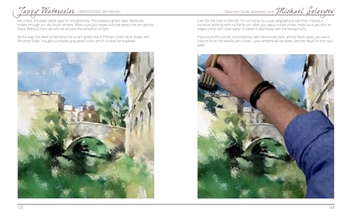 Livre aquarelle advanced Michael Solovyev pour peindre à la maison - 8