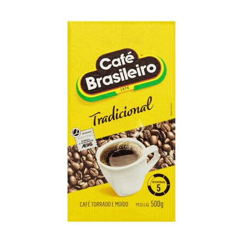 Café Brasileiro Café Torrado e Moído Café Brasileiro Tradicional a Vácuo 500g