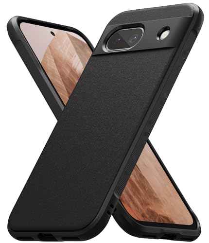 Image of Ringke Onyx for Google Pixel 8a Case [Feels Good in The Hand] Oil & Dirt Resistant, Enhanced Camera Lens Protection, Comfortable Grip, Non-Slip, Lightweight Cover - Black