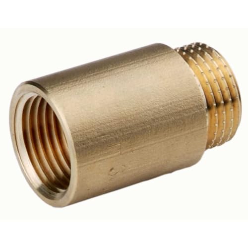 Alargador de latón 3/4 BSP de 60mm prolongador de rosca macho hembra para tuberías 5