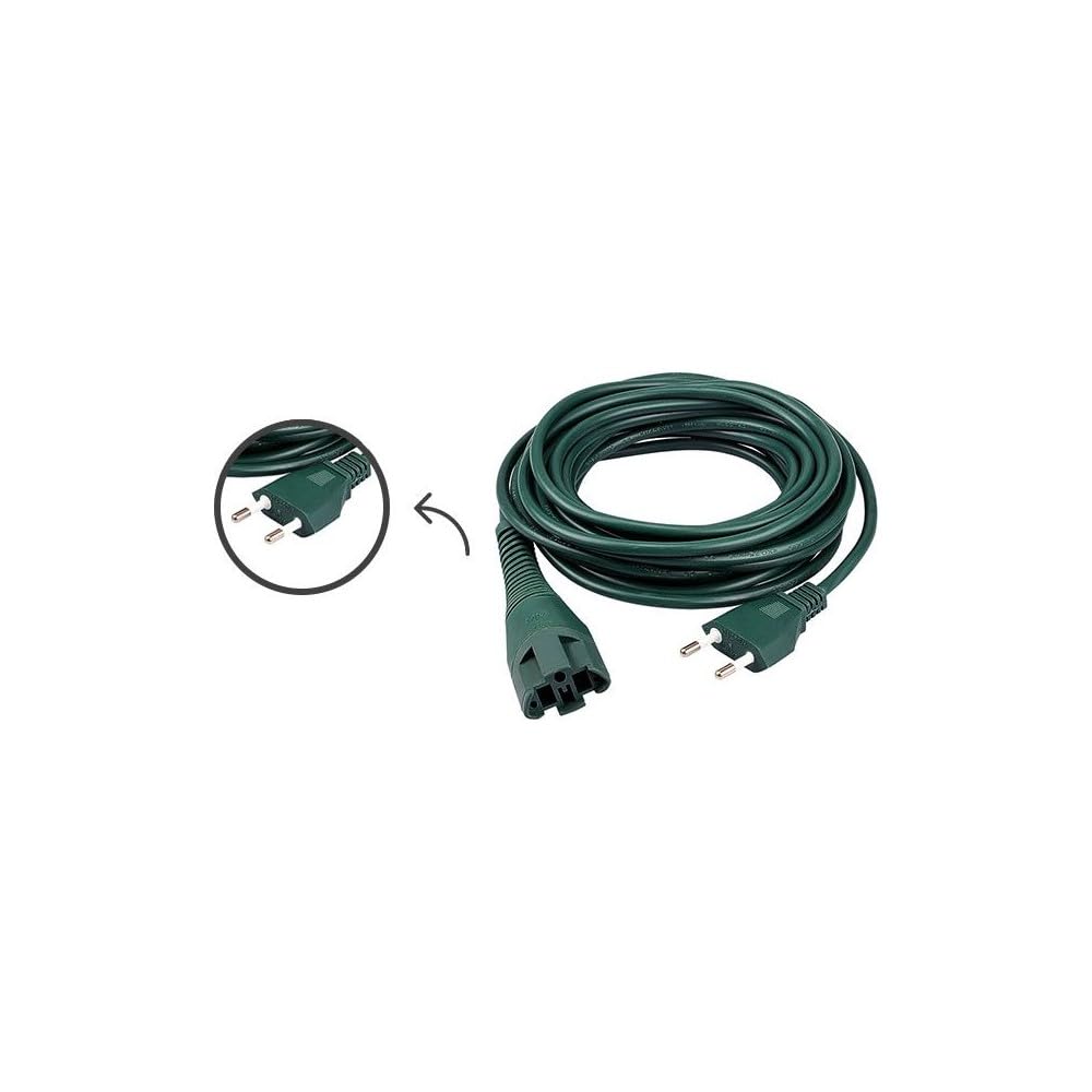DL SERVICE Cavo Alimentazione compatibile con Vk 130/131 lunghezza 7 metri, ricambio per Folletto Vk 130 Vk 131 resistente e adattabile