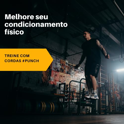 Punch Pula Corda Adulta Giratória Unissex 2.5 Verde Limão