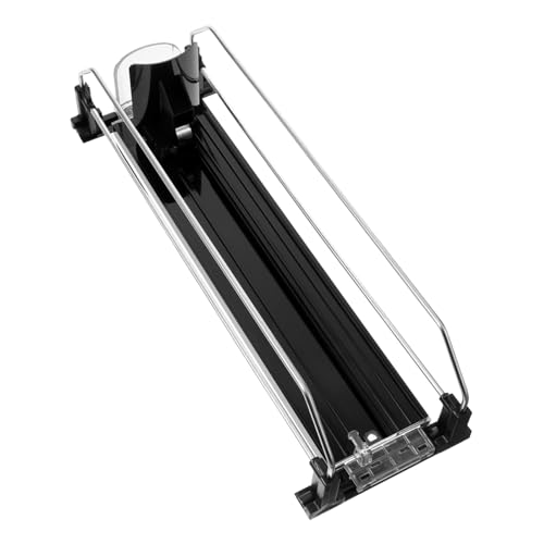 Ciieeo Automatic Soda Can Organizer Fridge Drink Holder Dispenser Metal Plastic