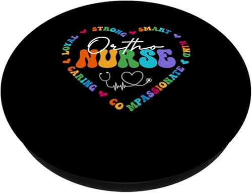 Miniatura 2 de Cute Ortho Nurse Squad Appreciation Nursing School PopSockets Swappable PopGrip