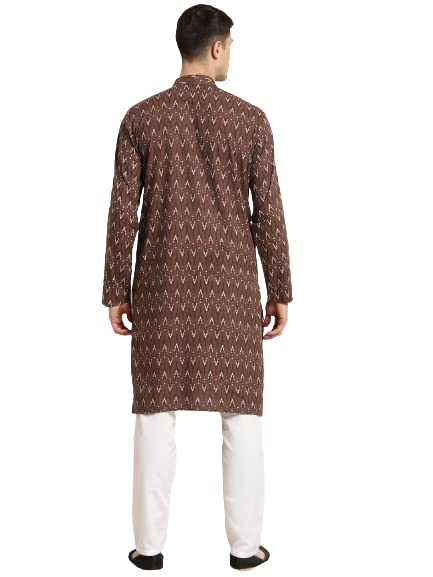 Image of SOJANYA (Since 1958, Men's Silk Blend Grey Kurta Pyjama & Silk Blend Jacket Combo