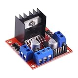 Contrôle puissant : le module de pilote de moteur L298N vous permet de contrôler efficacement les moteurs à courant continu et les moteurs pas à pas, ce qui en fait un excellent composant for les projets de robotique