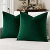 Velvet Pillow Covers 18×18 Set...