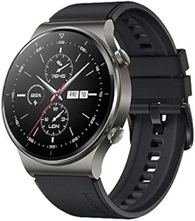 HUAWEI WATCH GT 2 Pro Smartwatch, 1.39'' AMOLED HD Touchscreen, 2-Week Battery Life, GPS and GLONASS, SpO2, 100+ Workout Modes, Bluetooth Calling, Heartrate Monitoring, Night Black