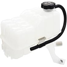 Coolant Reservoir Overflow Tank w/Cap Sensor for 1999-2009 GMC Sierra Yukon Hummer H2 Cadillac Escalade Chevrolet Silverado 1500 2500 3500 Suburban Tahoe Recovery Expansion Reservoir Bottle