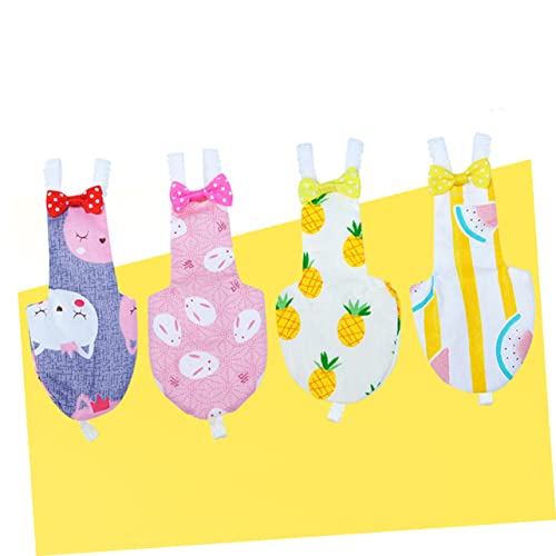 VANZACK Fralda Para Pássaros Papagaio Roupas Para Animais De Estimação Almofada De Xixi Calopsita Fr