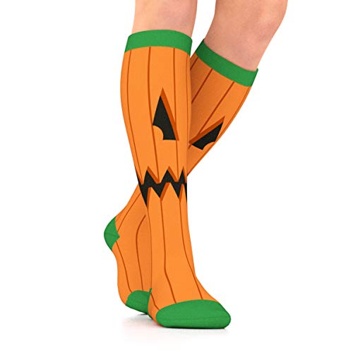 image for Go2Socks Holiday Christmas Compression Socks Women Men Nurses Runners 