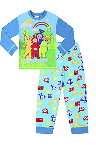 Pyjama long Teletubbies Tinky-Winky, Dipsy, Laa Laa et Po, bleu, 2-3 ans Cover