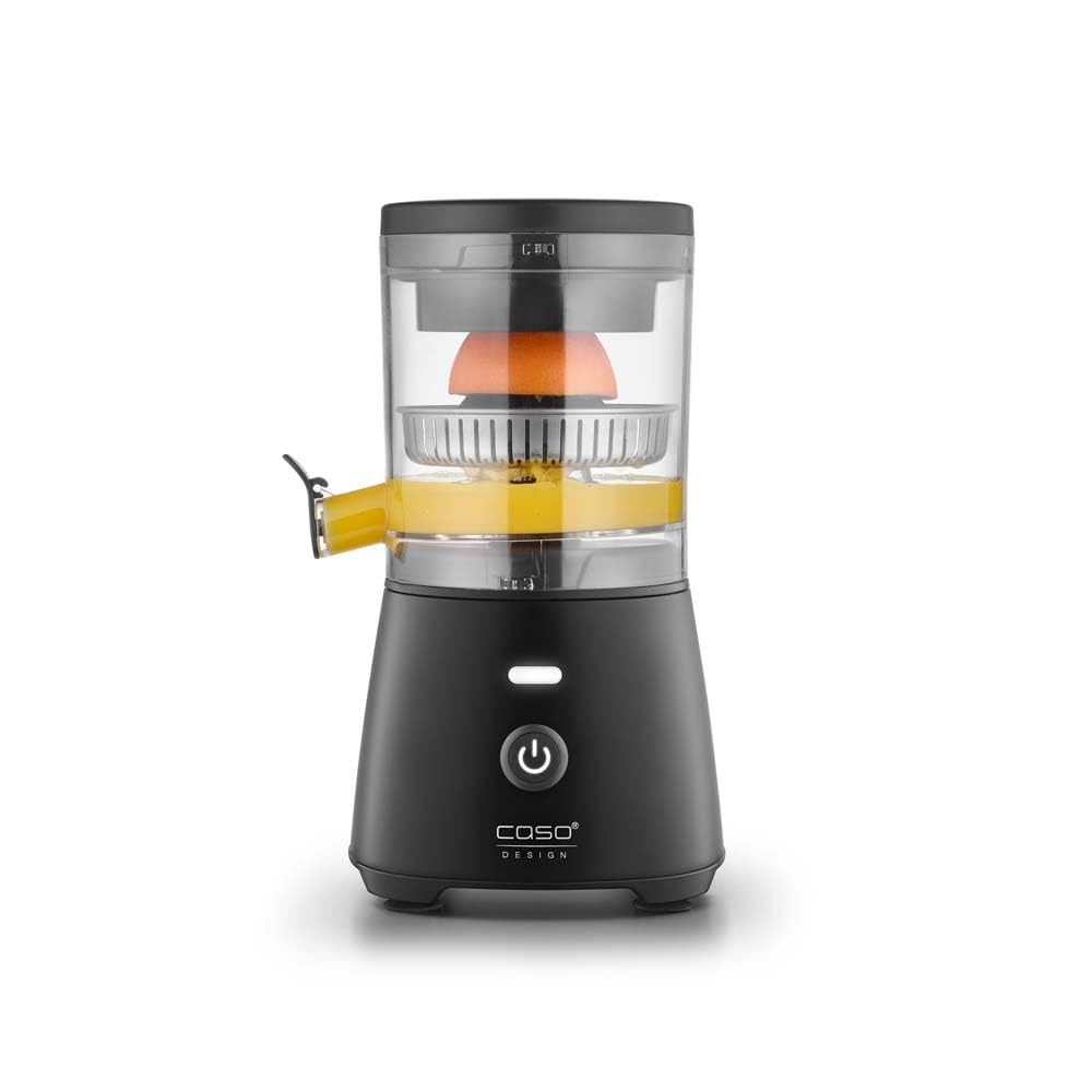 CASO CP 400 Lift - Spremiagrumi elettrico ad alta resa, senza BPA, cono pressa universale per tutti gli agrumi, spremiagrumi, spremiagrumi, lavabile in lavastoviglie