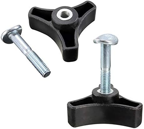 2 Pack Triangle Handle Knob Screw Bolt Fit for Honda Lawn Machine/Lawn Mower