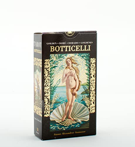 Golden Tarot of Botticelli: 78 full colour Tarot Cards with Gold ...