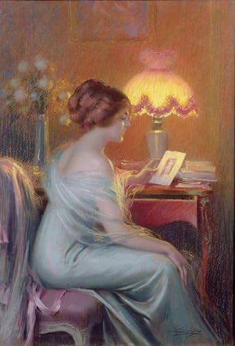 Tableau Delphin Enjolras toile murale de salon 60x90cm