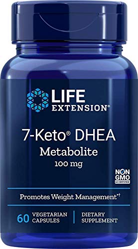 adrenal energy life extension - Life Extension 7-Keto DHEA 100 Mg, 60 vegetarian capsules (120)