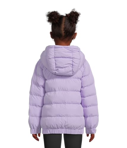 Image of Under Armour Girl's Prime Hooded Puffer Jacket, Lightweight & Water Repellent