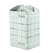 Pack de 10 cajas de cartón para lote y cestas de Navidad. Lote con impresión navideña para regalo de panera, botellas, envío lote. Capacidad para 4 botellas