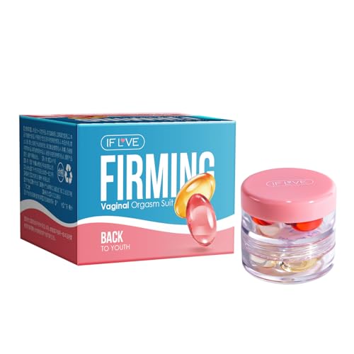 Lubricante orgásmico rápido intenso, 5 cápsulas de placer estimulantes, 5 Gel reafirmante vaginal, proporcionando a su pareja, hidratante vaginal para una mayor sensibilidad y placer - 10 cápsulas