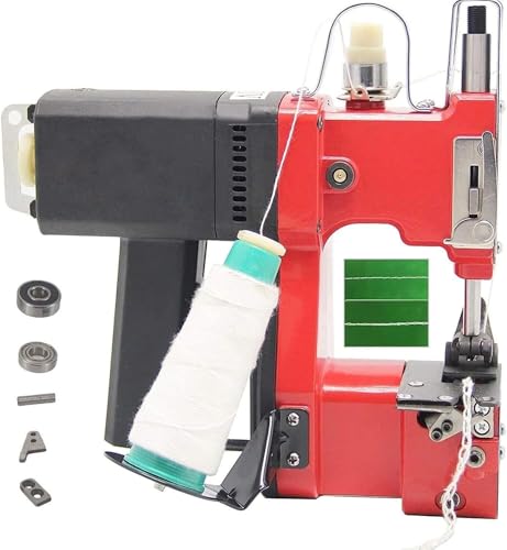 Máquina envasadora automática de Bolsas Tejidas, Mini selladora portátil de Bolsas, máquina de Coser Bolsas eléctrica de 2 s/Bolsa para Bolsas Tejidas de Piel de serpient
