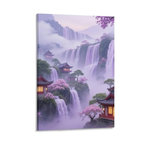 Art mural vintage campagne chic pour sublimer votre couloir 40x60cm