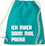 ¡Nuestra bolsa de gimnasia también es una gran idea de regalo para el Día del Padre, cumpleaños, nacimiento, Jugendweihe, bautismo, examen, graduación, Día de la Madre, ya sea para papá, tío, hermano, abuelo, amigo, abuela, mamá, amigos o su equipo! No pierdas la oportunidad y usa la bolsa de gimnasio para ir de compras, ir de compras, educación física, club, escuela, cuidado después de la escuela, jardín de infantes, como regalo, para un picnic, para la playa, cine, discoteca, festival,