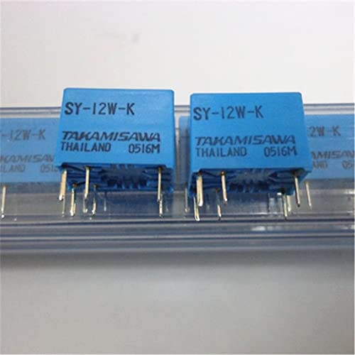 Relais 12V SY-12W-K miniature pour circuit imprimé électronique CC