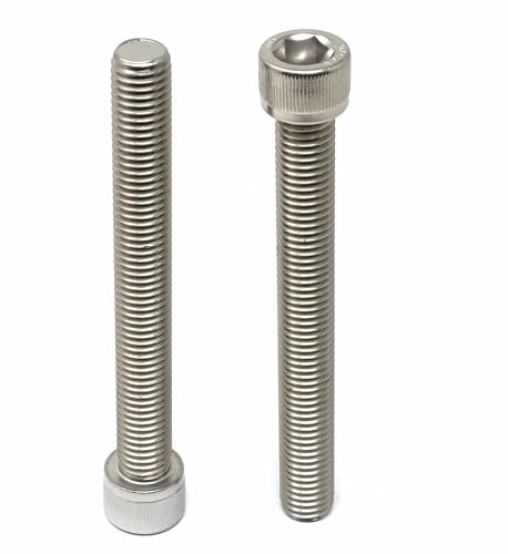 Image of iexcell 2 Pcs M14 x 120mm Thread Pitch 2 mm Stainless Steel 304 Hex Socket Head Cap Screws Bolts Kit