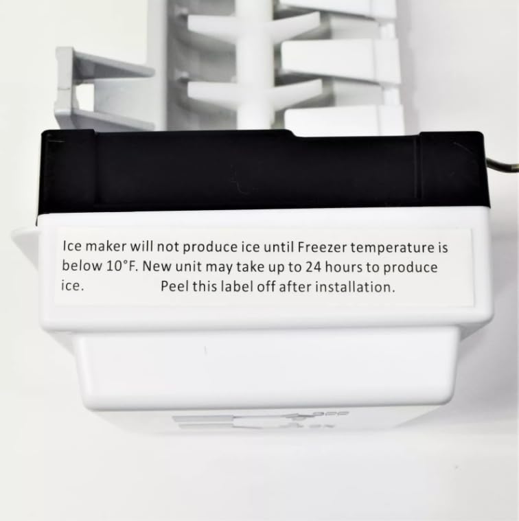 Refrigerator Ice Maker Assembly Replacement for Maytag MFI2269FRE00 MFI2269FRH00 MFI2269FRZ00 MFI2570FEE00 MFI2570FEH00 MFI2570FEZ00 MFI2269DRE00 MFI2269DRE01 MFI2269DRH00 MFI2269DRH01 MFI2269DRM00