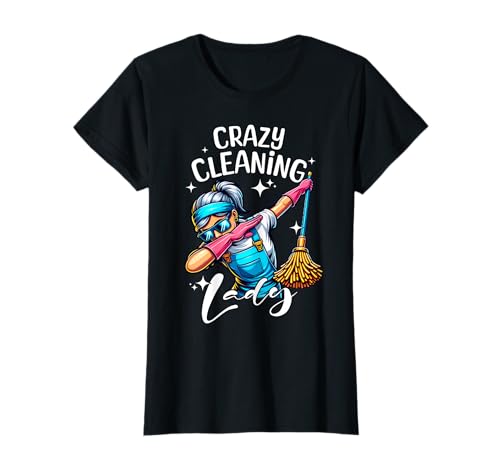 Putzkraft Putzfee Haushaltshilfe Hausfrau Cleaning Lady T-Shirt für 17,99 EUR bei amazon.de Bild: Putzkraft Putzfee Haushaltshilfe Hausfrau Cleaning Lady T-Shirt für 17,99 EUR bei amazon.de