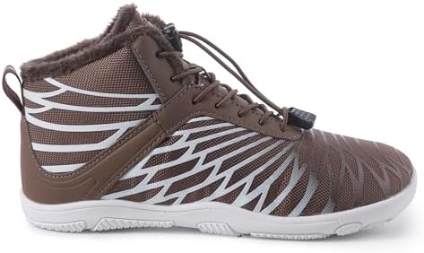 Hike Footwear HF Winter Ergonomic Supportive Winter Barefoot Shoes, Zero-Drop Sole, Wide Toe Box Innovative Design Walking Boots Unisex