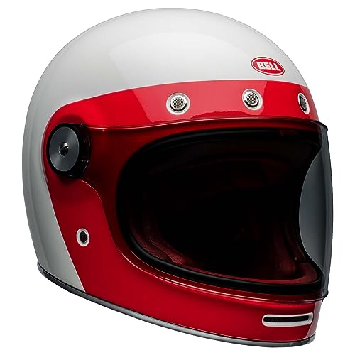 BELL Bullitt Helmet (Vader Gloss White/Red - Small)