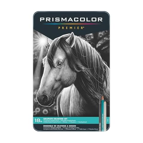 Prismacolor Premier Graphite Drawing Pencils Set Cover