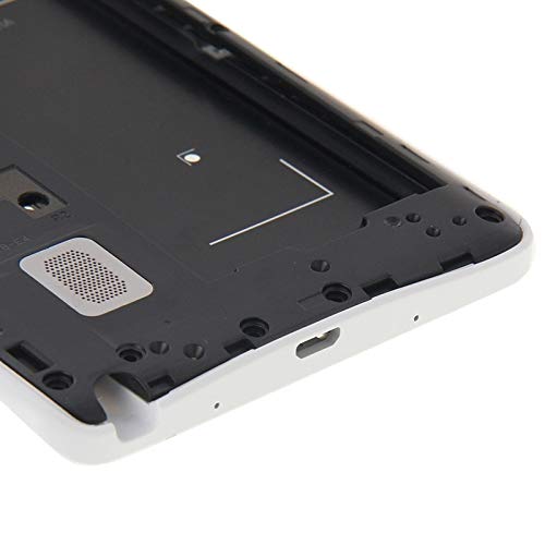 Plaque avant et cadre central blanc pour boîtier LCD Note Edge structure rigide - 6