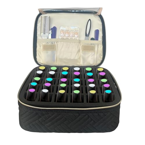 OBSESSIONS BY NYDA Nail Polish Organiser Bag, Perfect Storage for 30 Bottles - Image 2
