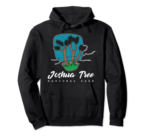 Joshua Tree Gifts Desert Palm Yucca Graphic Cactus Springs Pullover Hoodie