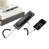 Excellente clarté d'appel : équipé d'une technologie audio de haute précision, le combiné pour téléphone portable offre une qualité d'appel claire grâce à une amélioration vocale avancée. Sa capacité à réduire les interférences de fond assure une communication fluide, idéal pour un usage domestique ou en voyage