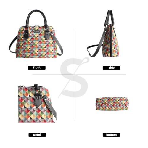 Image of Signare Tapestry Handbags Shoulder bag and Crossbody Bags for Women with Fashion Designs