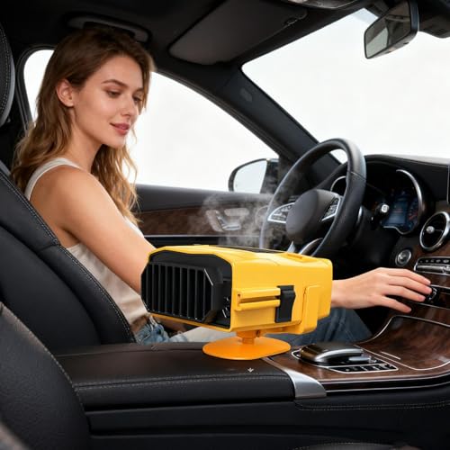 Calefactor de coche 12V para caravanas y escapadas de camping invernal 4