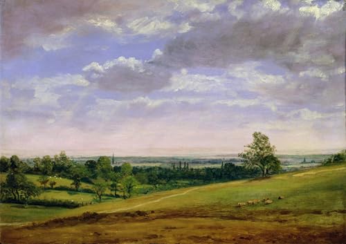 Vue de Highgate Hill par John Constable poster pour habiller un grand mur