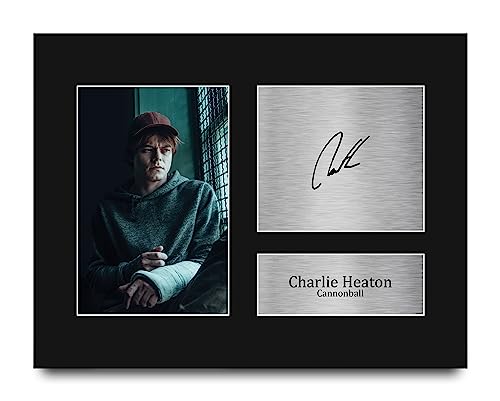 HWC Trading Charlie Heaton The New Mutants Cannonball Gifts Printed Signed Autograph Picture for TV Show Fans - US Letter Size