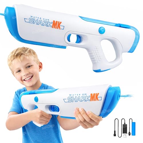 Image of Zest 4 Toyz Electric Water Gun Toy for Kids | USB Rechargeable Water Gun | Electric High-Pressure Automatic | Long-Range Shooting | Summer Beach Toy for Boys & Girls - Multi
