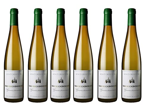 HUNAWIHR Gewurztraminer GRAND CRU Shoenenbourg Vin Blanc Moelleux AOP Alsace 75cl - Lot de 6 Cover