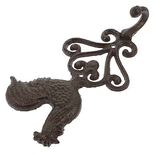 GALPADA Gancho de Pared de Hierro Retro Gancho de Abrigos de Soporte Resistente Decoración de Pared