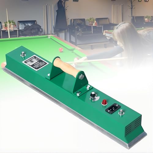Plancha para tapete de billar y snooker con cepillo de 670 mm para mantenimiento